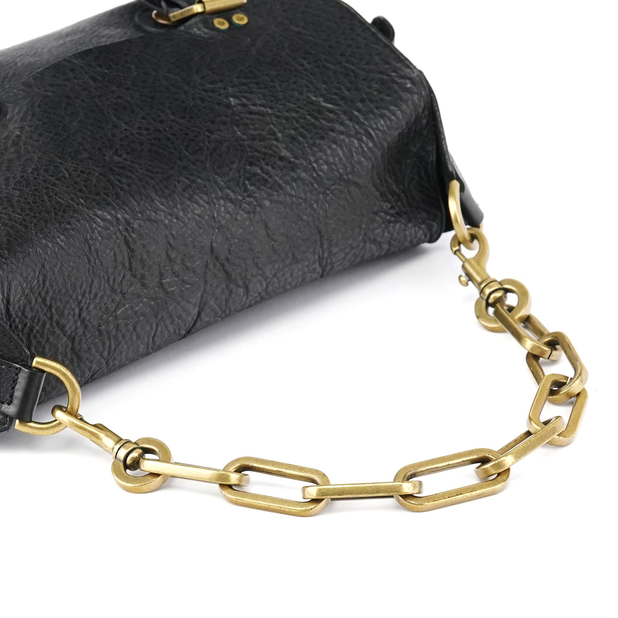 Mulberry Sac porté épaule en cuir noir