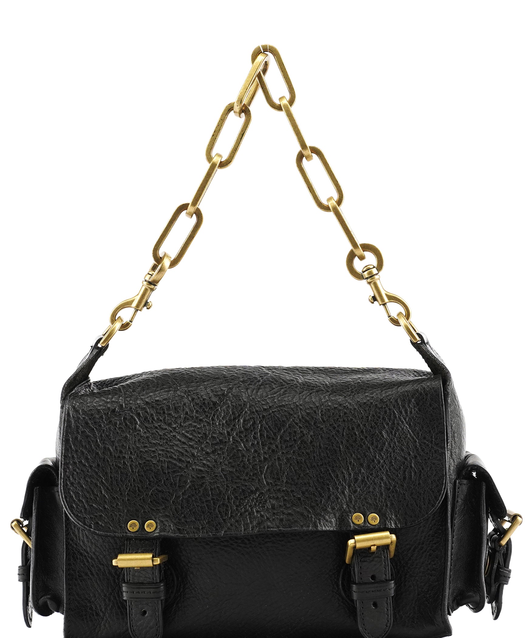 Mulberry Black Leather Shoulder Bag