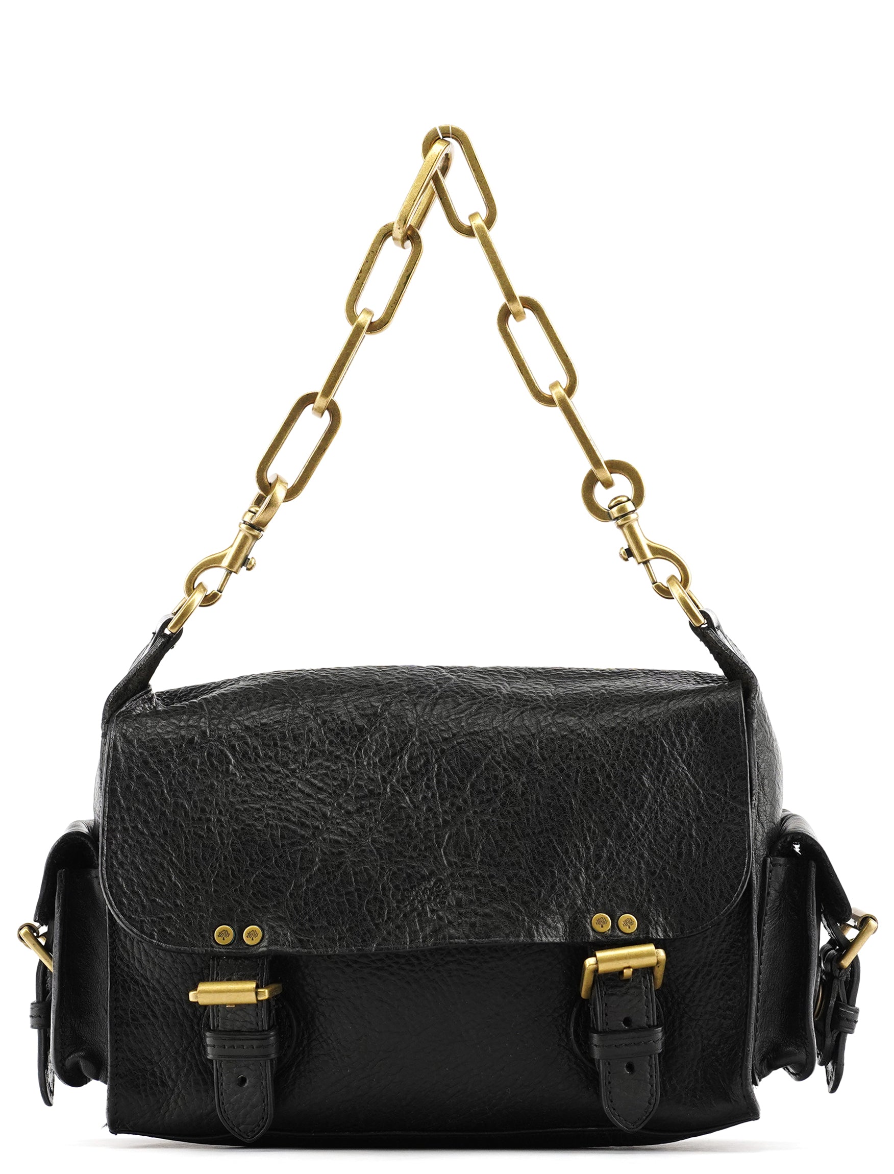 Mulberry Sac porté épaule en cuir noir