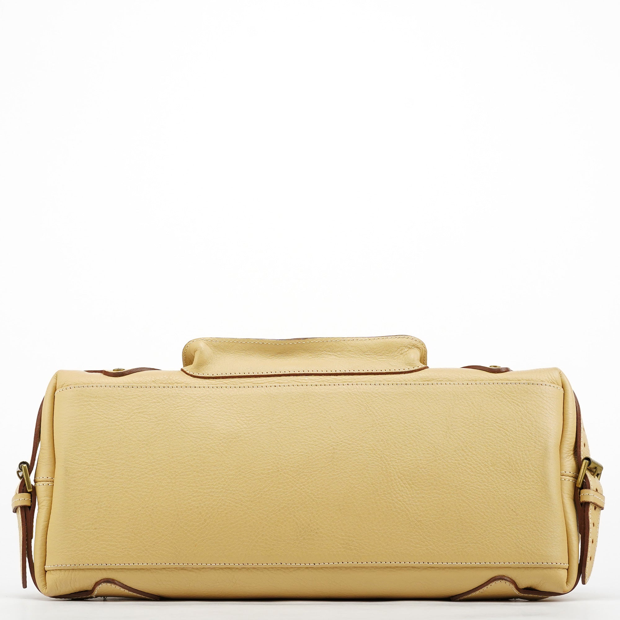Mulberry Ivory Leather Knightsbridge Tote Bag