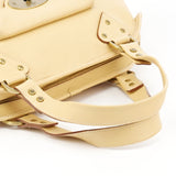 Mulberry Ivory Leather Knightsbridge Tote Bag
