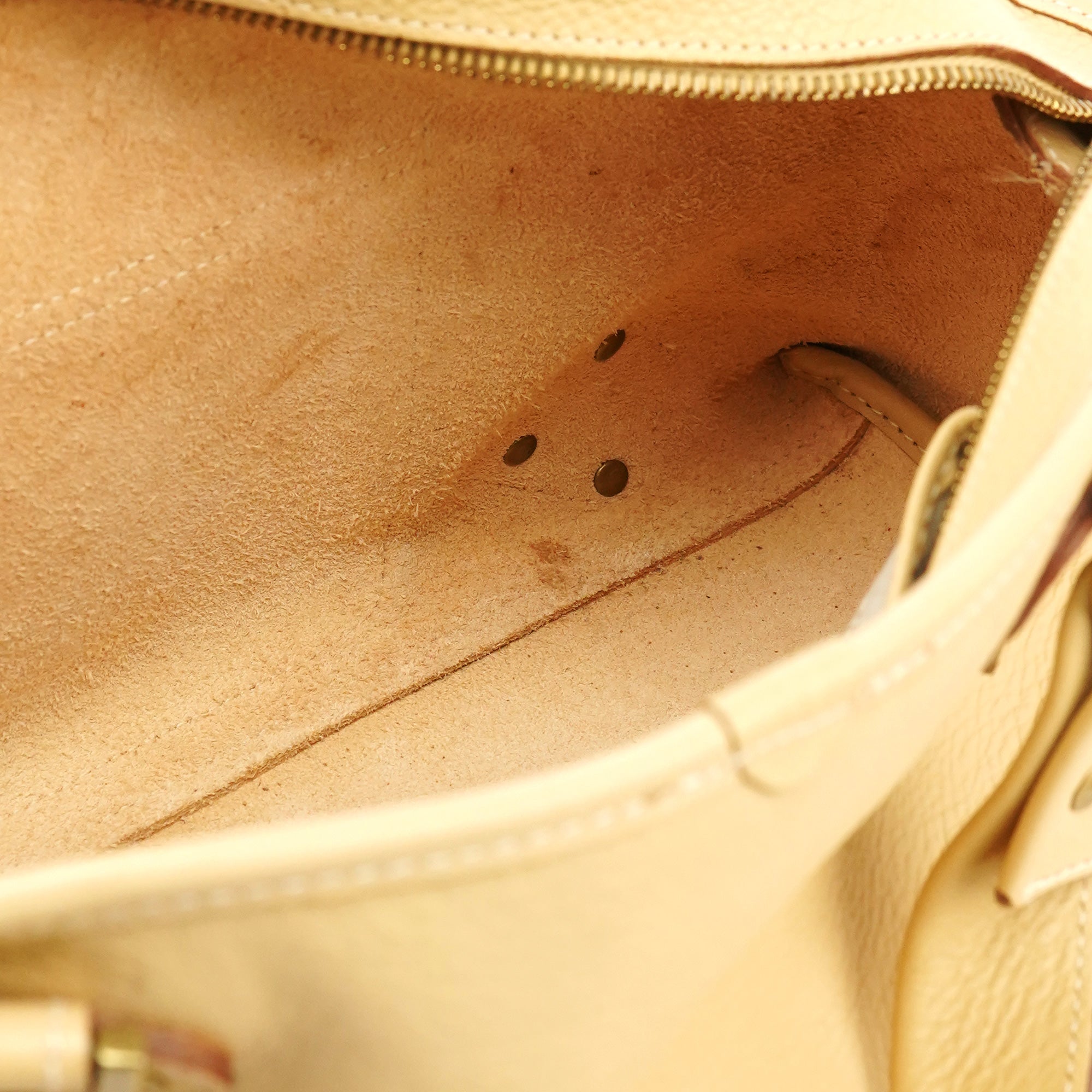 Mulberry Ivory Leather Knightsbridge Tote Bag