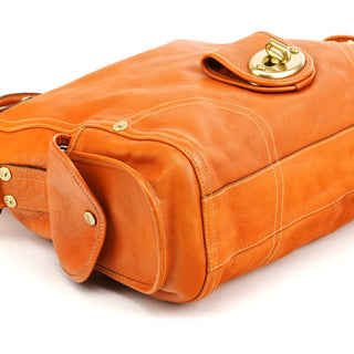 Mulberry Light Brown Leather 2-Way Bag