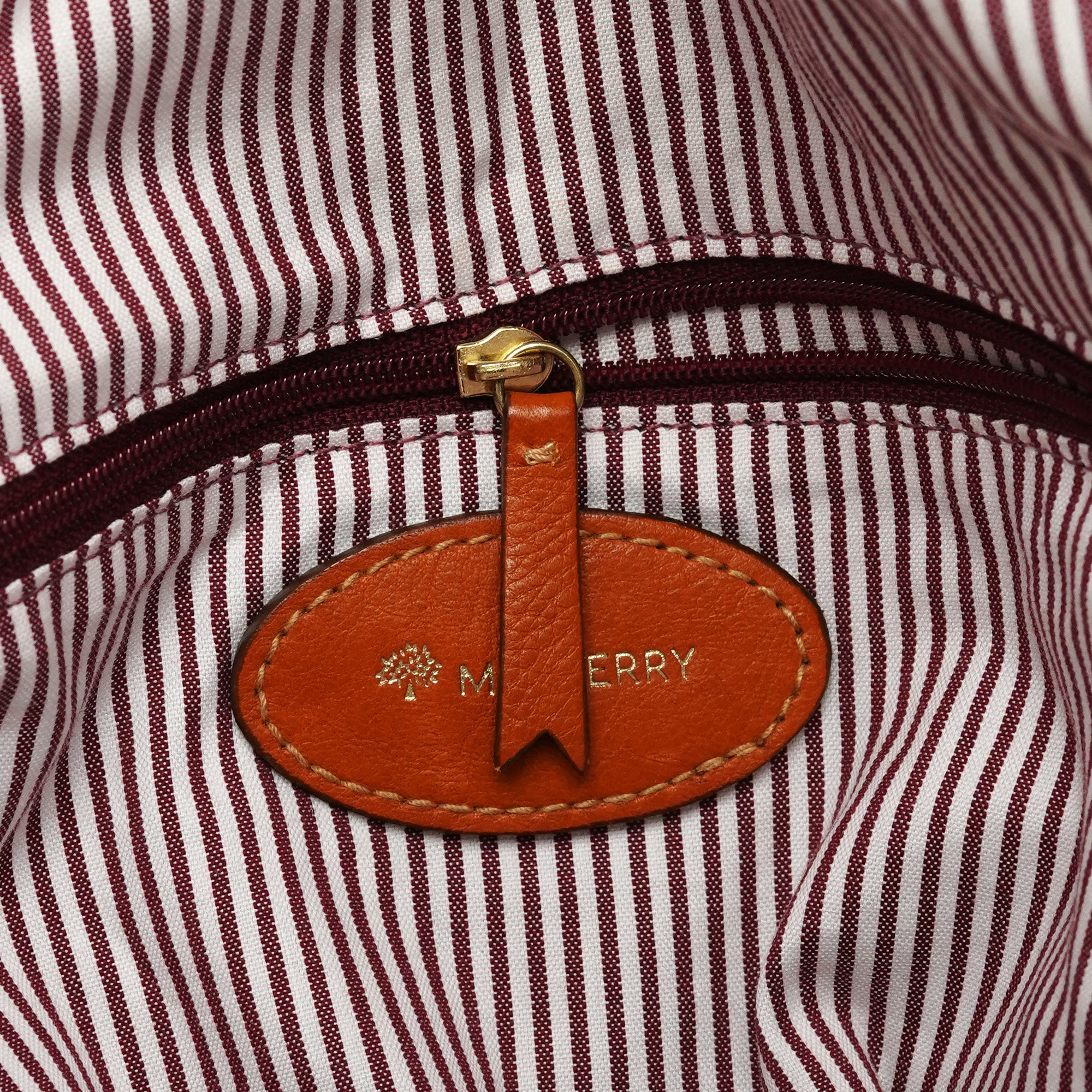 Mulberry Sac deux portés en cuir marron clair