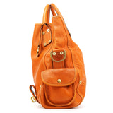 Mulberry Sac deux portés en cuir marron clair