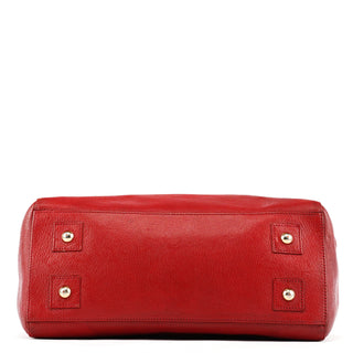 Mulberry Red Leather Bayswater Tote Bag