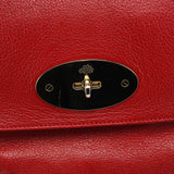 Mulberry Red Leather Bayswater Tote Bag