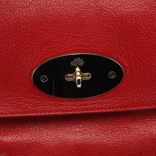 Mulberry Red Leather Bayswater Tote Bag