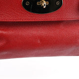 Mulberry Red Leather Bayswater Tote Bag