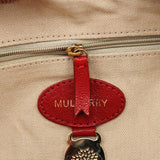 Mulberry Red Leather Bayswater Tote Bag