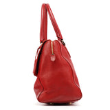 Mulberry Red Leather Bayswater Tote Bag