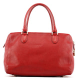 Mulberry Red Leather Bayswater Tote Bag