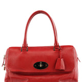 Mulberry Red Leather Bayswater Tote Bag