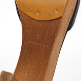 Fall 2004 Black Leather Nadja Mules EU 37