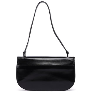 Prada 1990's Black Calfskin Shoulder Bag