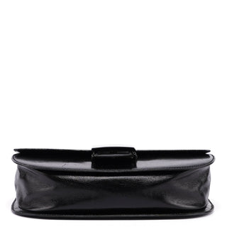 Prada 1990's Black Calfskin Shoulder Bag