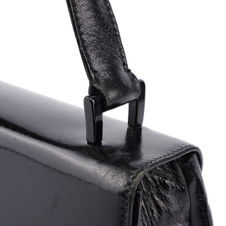 Prada 1990's Black Calfskin Shoulder Bag