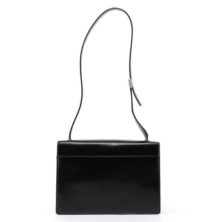 Prada 1990's Black Vitello Shoulder Bag