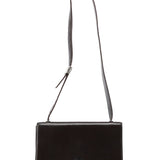 Prada 1990's Dark Brown Vitello Shoulder Bag
