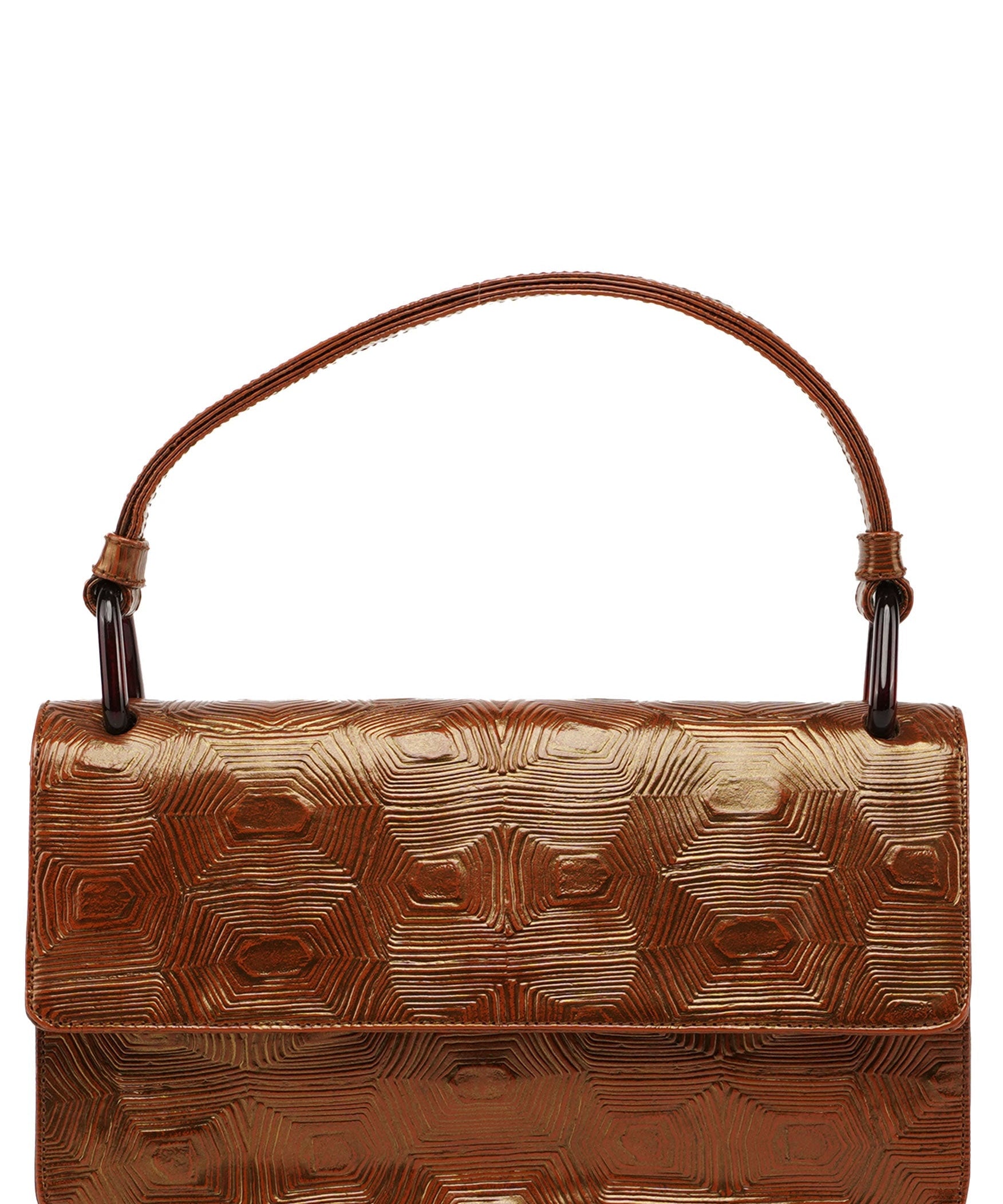 Prada 4965 Prada Brown Tortuga Handbag