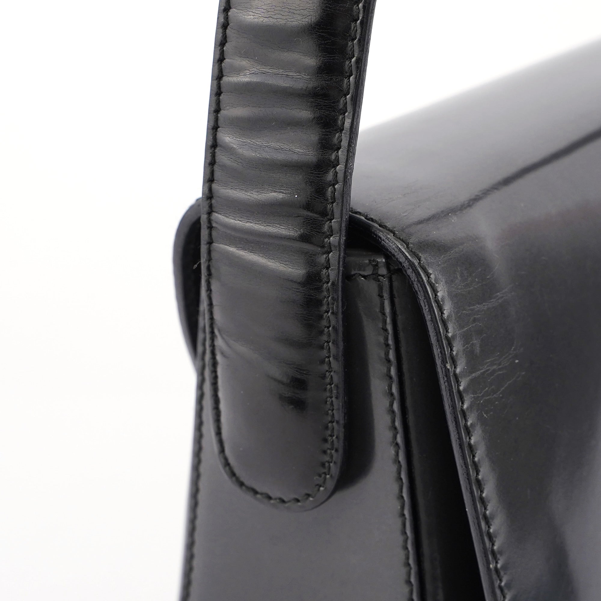 Prada 1995 Anthracite Spazzolato Shoulder Bag