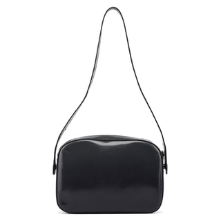 Prada 1995 Anthracite Spazzolato Shoulder Bag