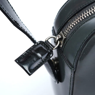 Prada 1995 Anthracite Spazzolato Shoulder Bag