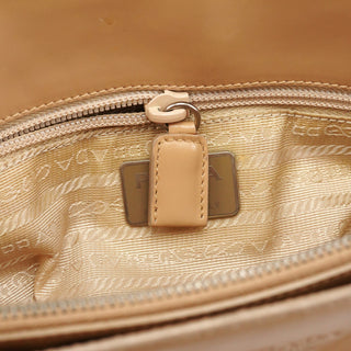 Prada 1995 Beige Spazzolato Sport Tote Bag