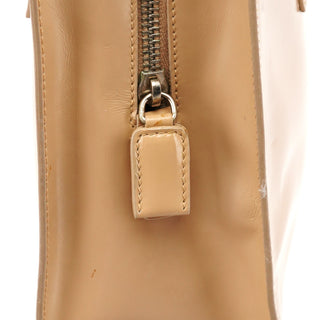 Prada 1995 Beige Spazzolato Sport Tote Bag
