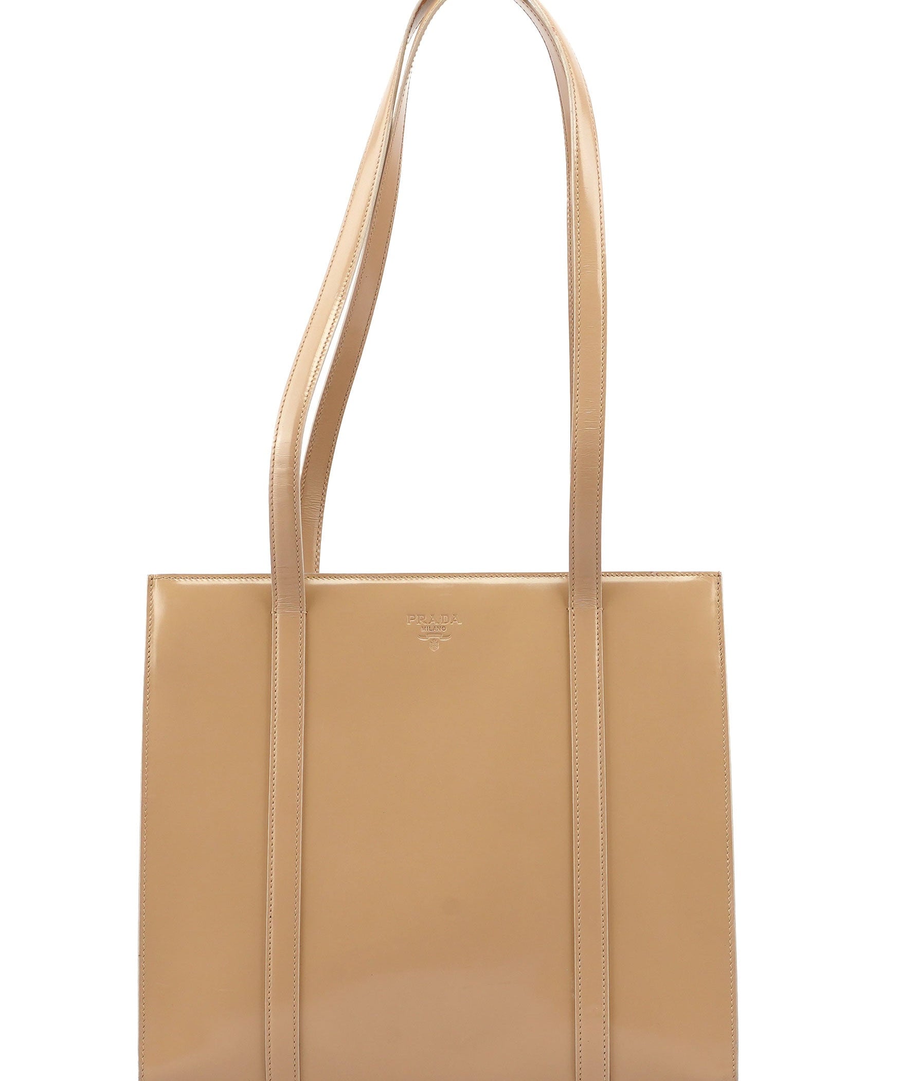 Prada 1995 Beige Spazzolato Tote