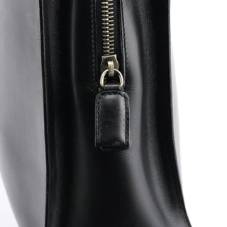 Prada 1995 Black Leather Nappa Sport Tote Bag