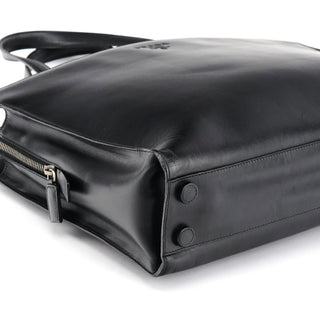 Prada 1995 Black Leather Nappa Sport Tote Bag
