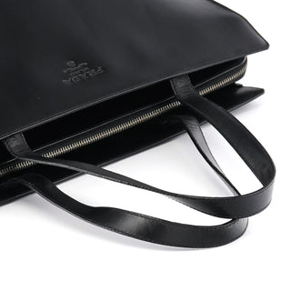 Prada 1995 Black Leather Nappa Sport Tote Bag