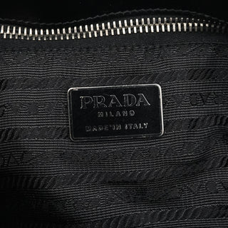 Prada 1995 Black Leather Nappa Sport Tote Bag