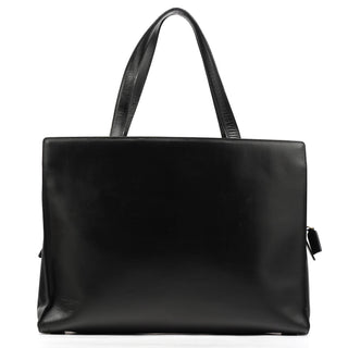 Prada 1995 Black Leather Nappa Sport Tote Bag