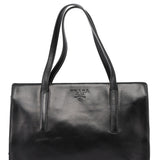 Prada 1995 Black Nappa Tote Bag