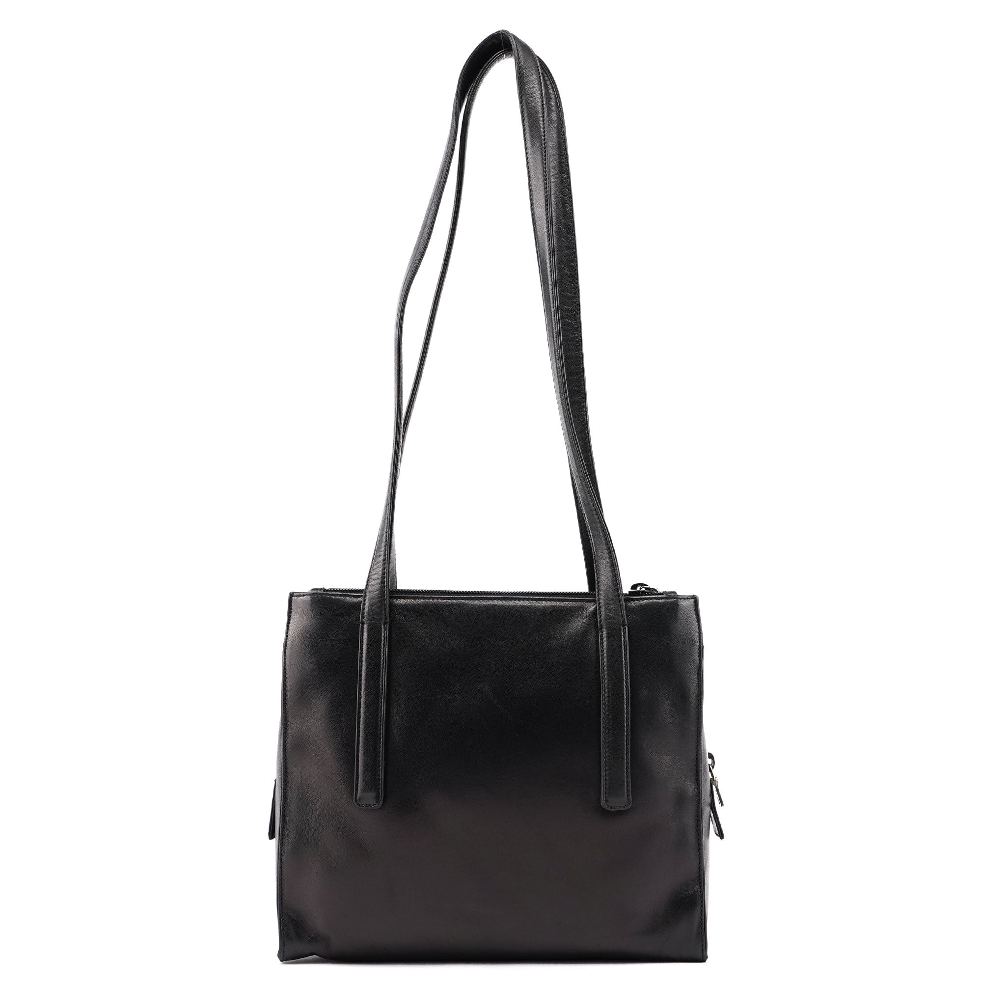 Prada 1995 Black Nappa Tote Bag