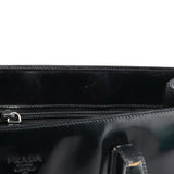 Prada 1995 Black Spazolato Sport Tote Bag