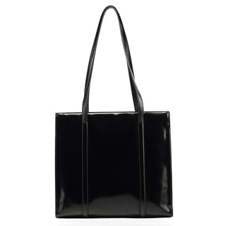 Prada 1995 Black Spazolato Sport Tote Bag