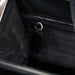 Prada 1995 Black Spazzolato Clutch Tote Bag