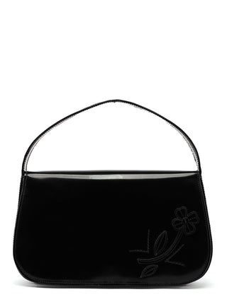 Prada 1995 Black Spazzolato Handbag