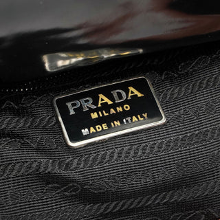 Prada 1995 Black Spazzolato Handbag