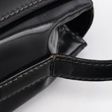 Prada 1995 Black Spazzolato Sport Crossbody Bag
