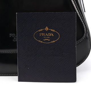 Prada 1995 Black Spazzolato Sport Crossbody Bag