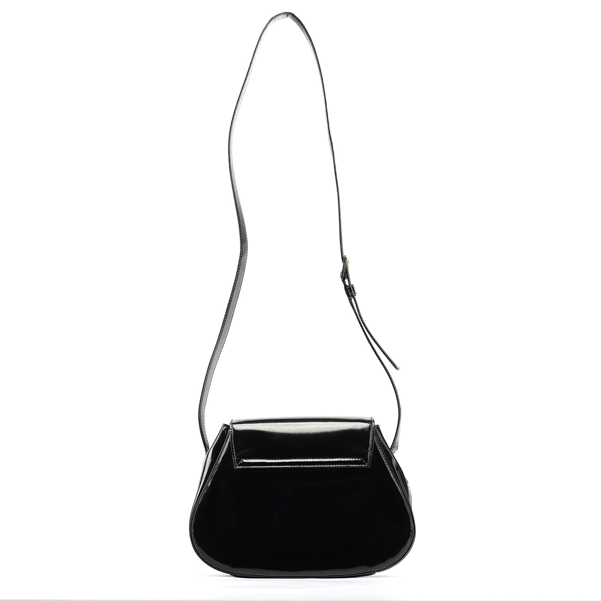 Prada 1995 Black Spazzolato Sport Crossbody Bag