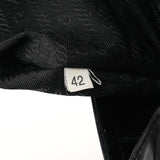Prada 1995 Black Spazzolato Sport Flap Tote Bag