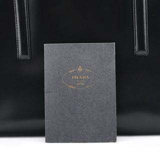 Prada 1995 Black Spazzolato Sport Tote Bag