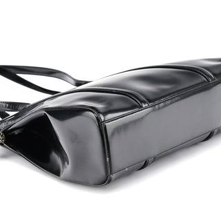 Prada 1995 Black Spazzolato Sport Tote Bag