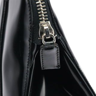 Prada 1995 Black Spazzolato Sport Tote Bag