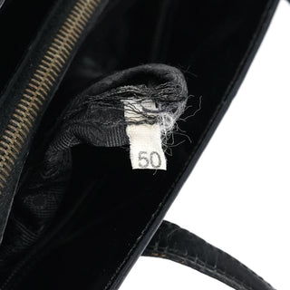 Prada 1995 Black Spazzolato Sport Tote Bag